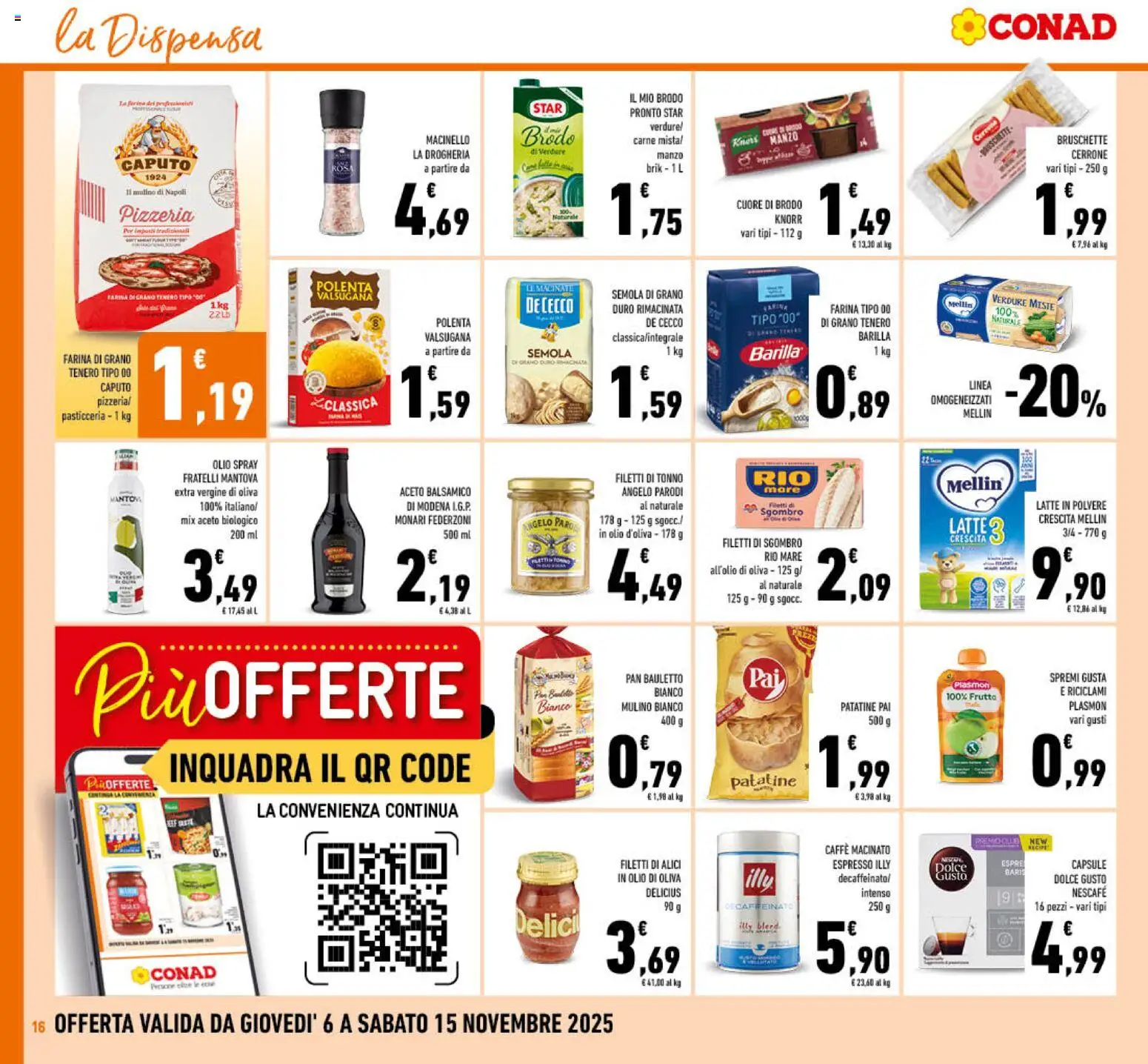 Volantino Conad del 06.11.2025 | Pagina: 16