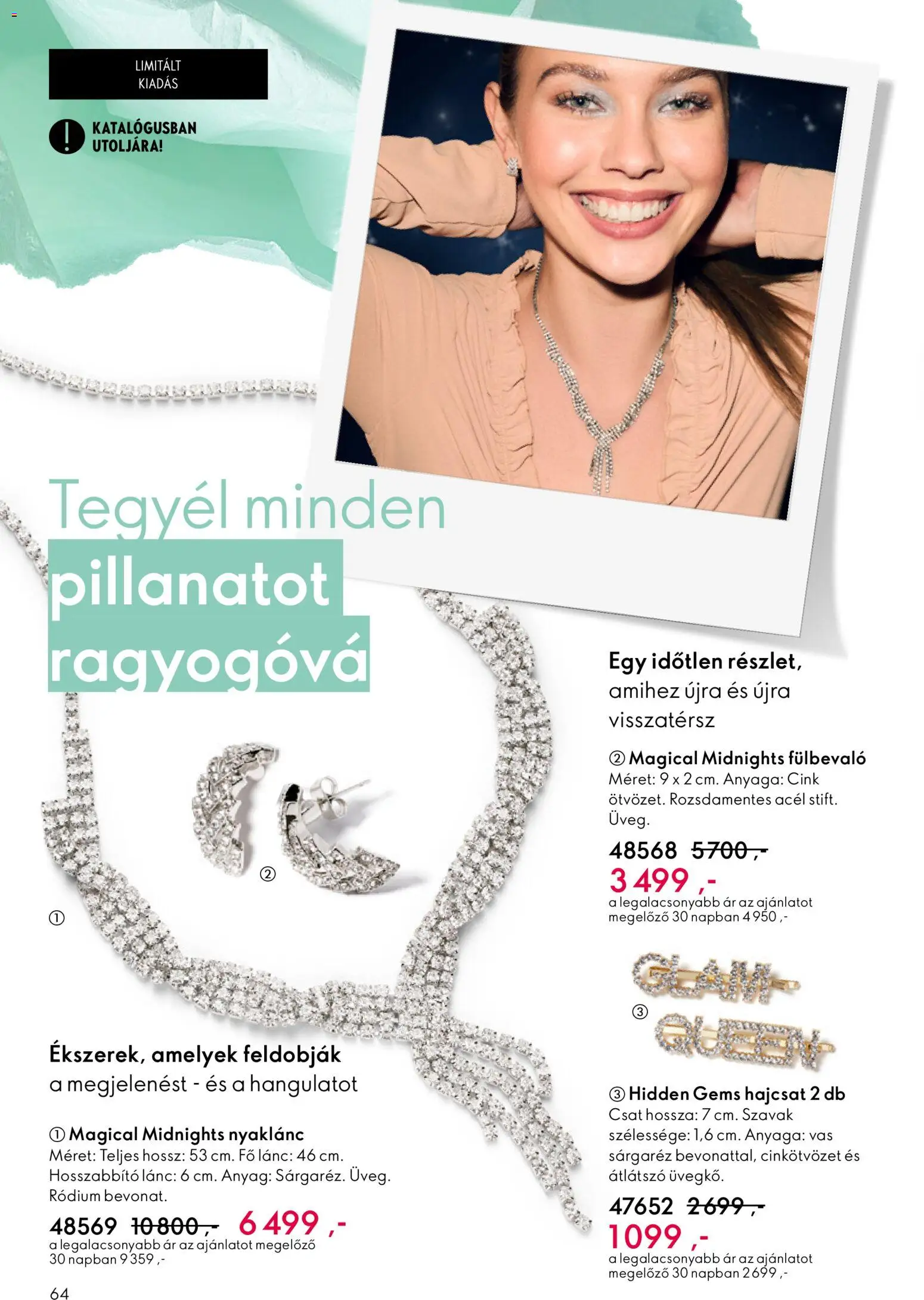 Oriflame akciós ujság - amely érvényes a következő dátumtól: 11.02.2026 | Oldal: 64 | Termékek: Hosszabbító