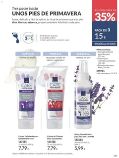 Vista previa Crema Exfoliante para Eliminar Durezas, Crema Exfoliante para Eliminar Durezas 75 ml válido desde el 01.04.2026 | Página: 149 | Productos: Desodorante, Crema, Γαύρος