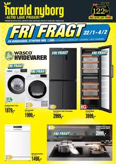 Harald Nyborg - Hvidevarer - fri fragt gyldig fra 22.01.2026