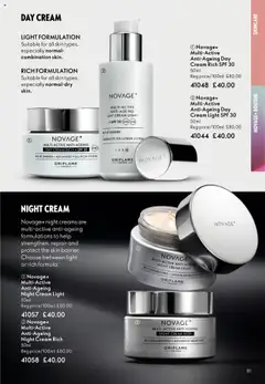 Preview of Oriflame - Offers valid from 22.10.2025 | Page: 81 | Products: Cream