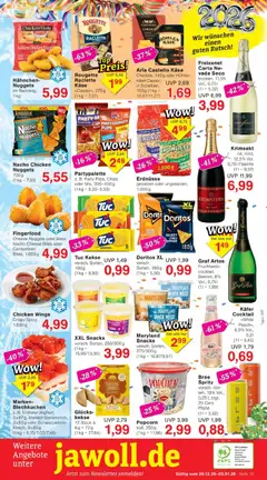 Jawoll Prospekt ab 29.12.2025 gültig | Seite: 12 | Produkte: Freixenet, Salz, Raclette, Kekse