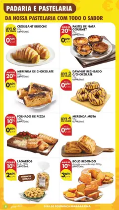 Pré-visualização FOLHADO DE PIZZA, 105g válido de 28.04.2026 | Página: 8 | Produtos: Padaria, Chocolate, Pizza, Nata