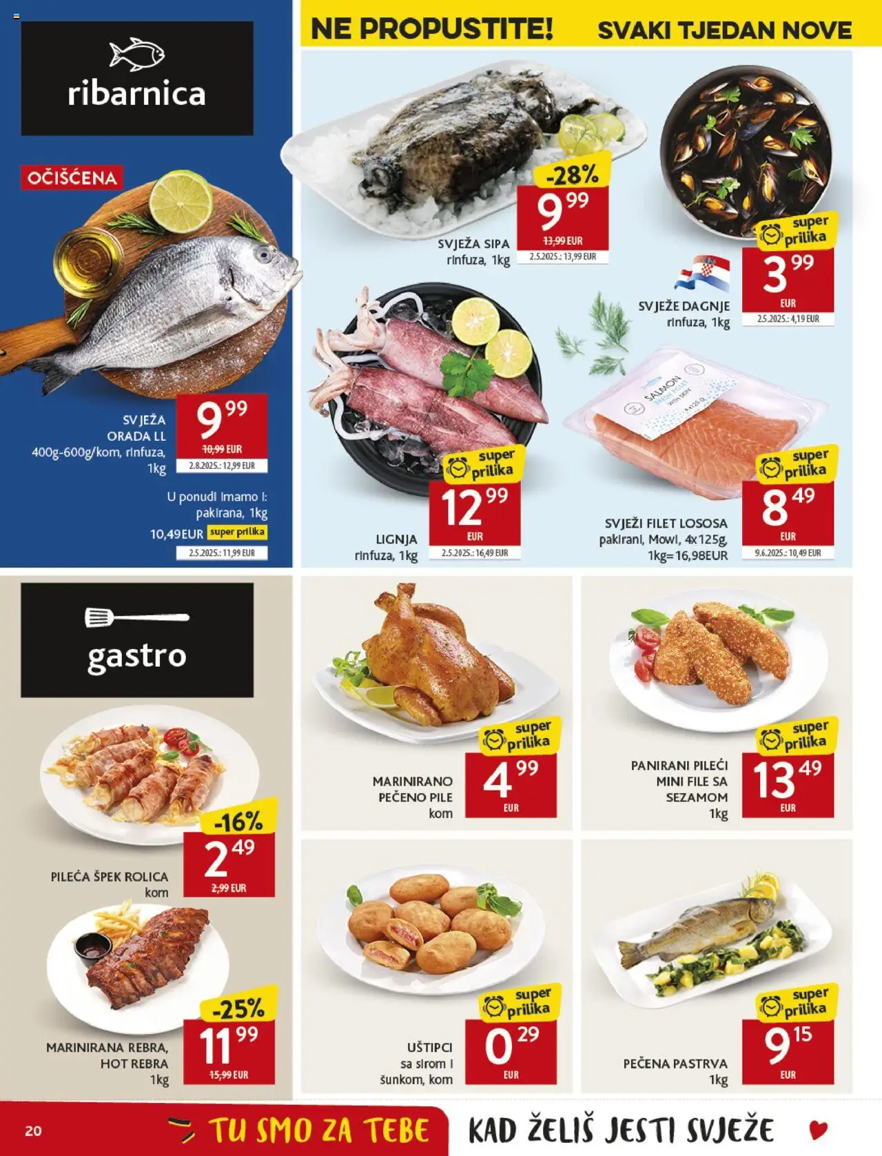 Konzum HR akciós ujság - amely érvényes a következő dátumtól: 17.09.2025 | Oldal: 20
