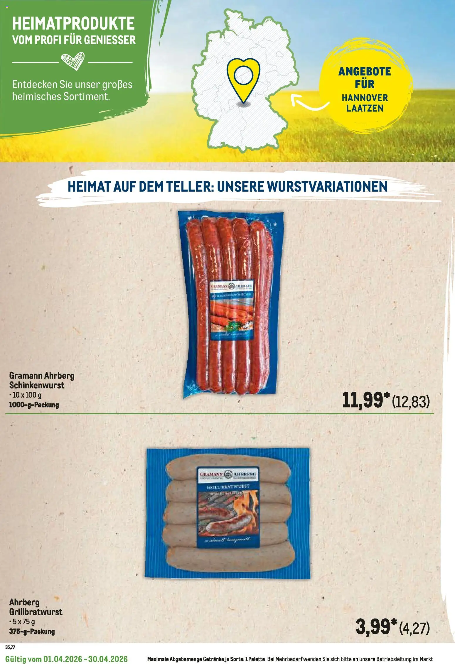 Metro Regionaler Flyer – gültig ab 01.04.2026 | Seite: 76