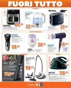 Anteprima del volantino Ipercoop Expert catalogo valido a partire dal 27.12.2025 | Pagina: 4 | Prodotti: Rasoio, Pane, Pinze, Vassoio