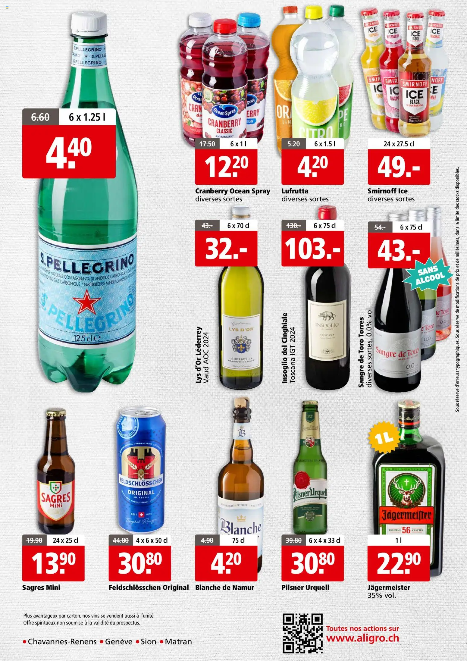 Aligro Aktionen Business Chavannes, Matran, Genève, Sion – gültig ab 16.02.2026 | Seite: 4