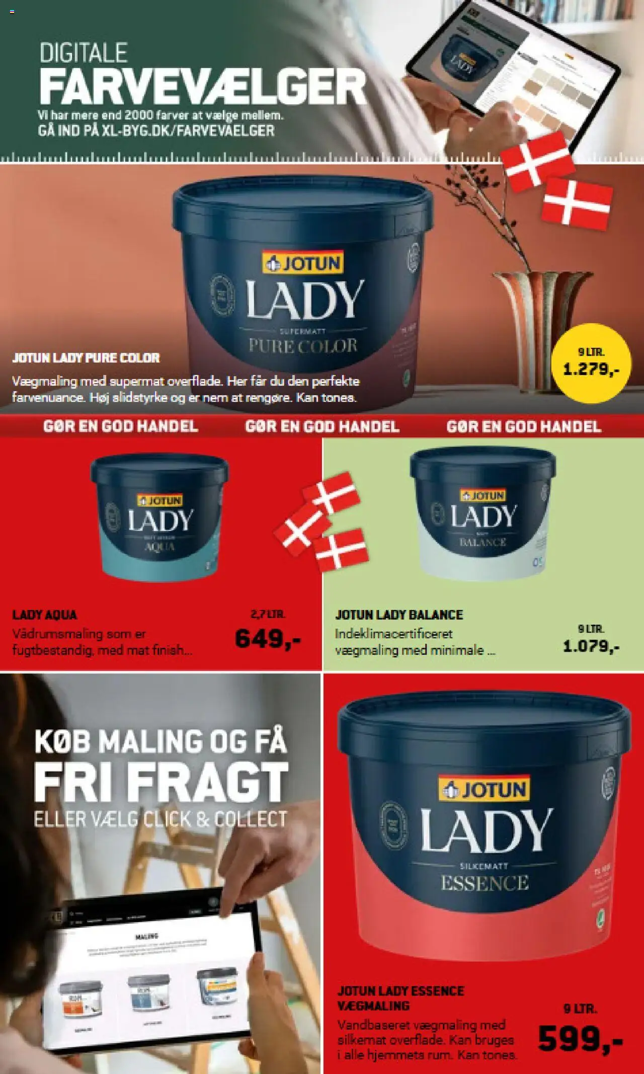 XL-BYG Tilbudsavis gyldig fra 22.08.2025 | Side: 13 | Produkter: Søm, Maling