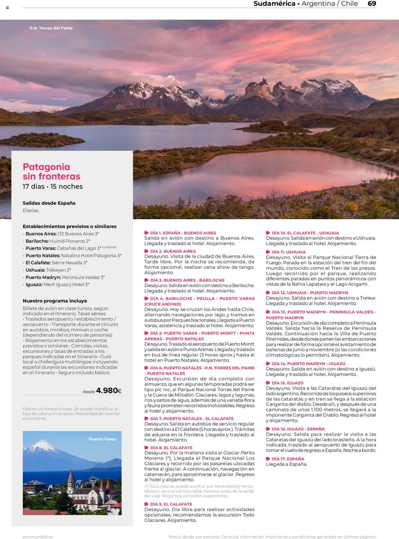 Viajes El Corte Inglés Centroamérica y Sudamérica │ válido desde el 01.01.2025 | Página: 69 | Productos: Navegación