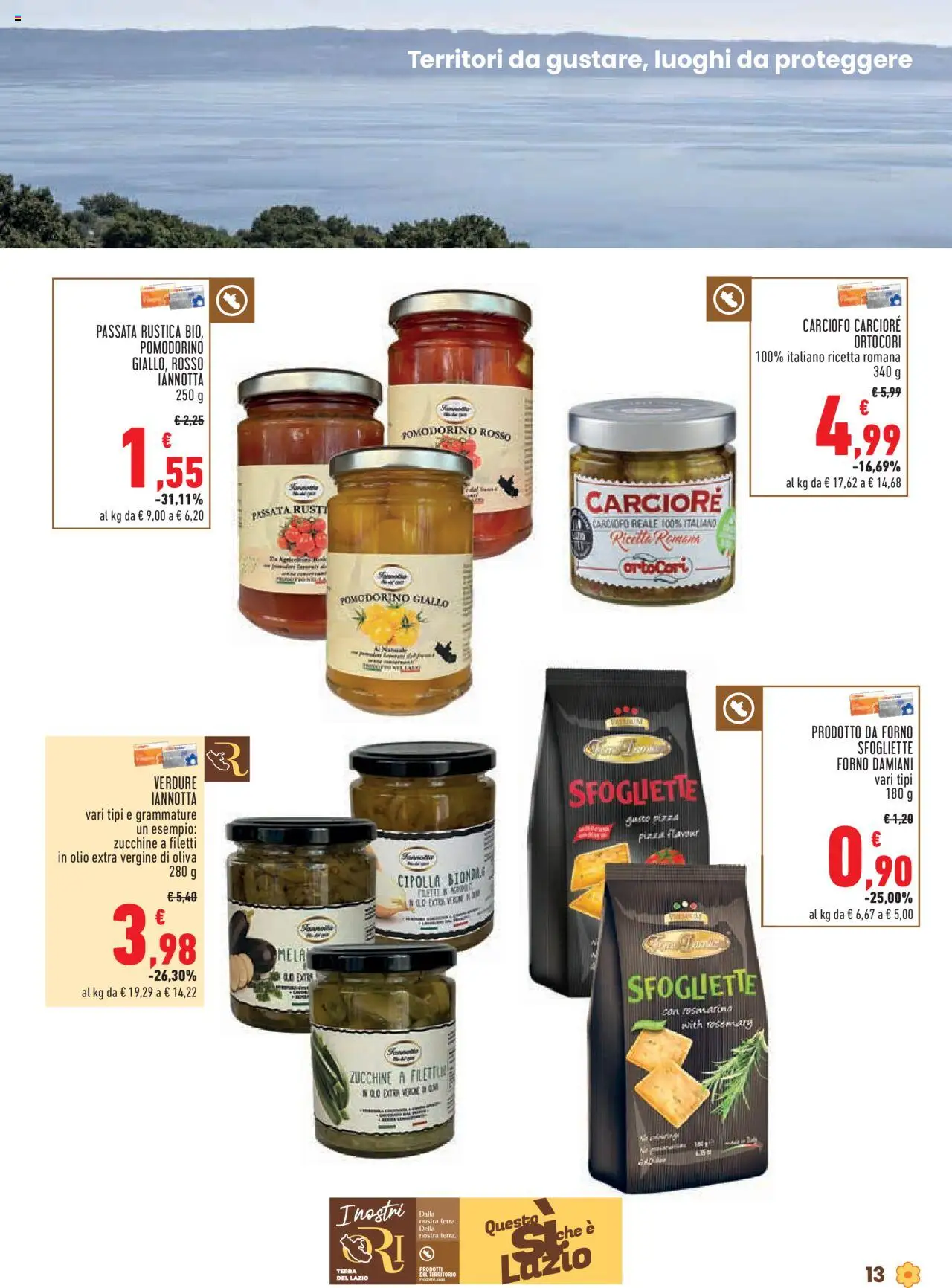 Volantino Conad del 09.10.2025 | Pagina: 13 | Prodotti: Pizza, Zucchine, Forno, Terra