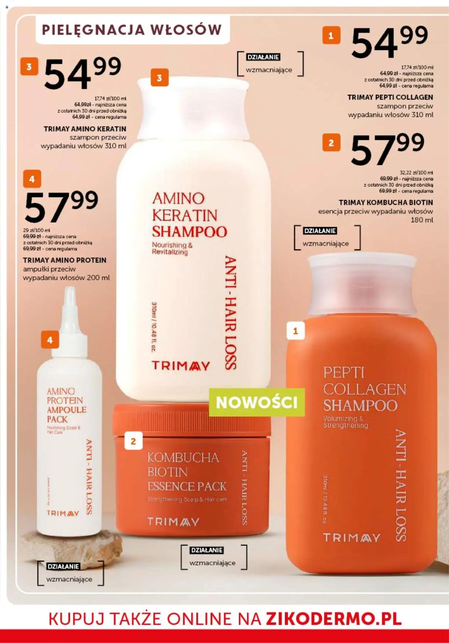 Ziko Gazetka od 12.02.2026 | Strona: 22 | Produkty: Szampon, Kombucha, Ampułki