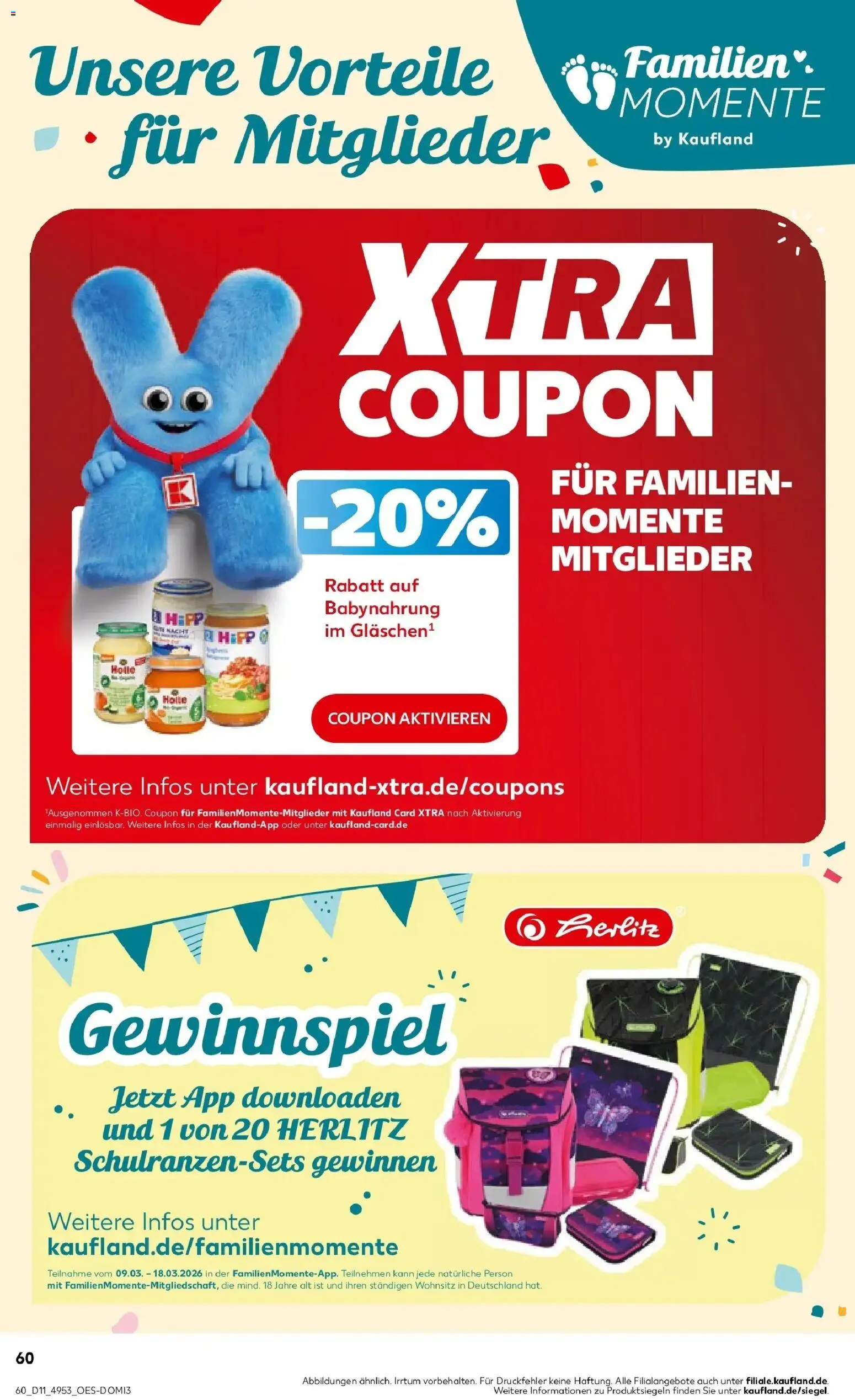Kaufland Prospekt Konz	 – gültig ab 09.03.2026 | Seite: 72 | Produkte: Babynahrung