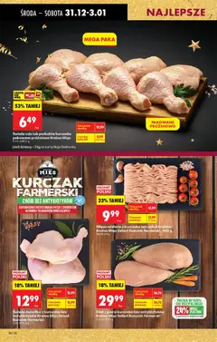 Pogląd oferty "Filet z piersi kurczaka bez antybiotyków Kraina Mięs Select Kurczak farmerski, Filet z piersi kurczaka bez antybiotyków Kraina Mięs Select Kurczak farmerski" - ważna od 31.12.2025 | Strona: 32