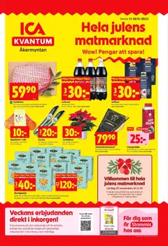 ICA Kvantum - Hässelby - Förhandsvisning av reklamblad från butik ICA Kvantum aktuell från 24.11.2025