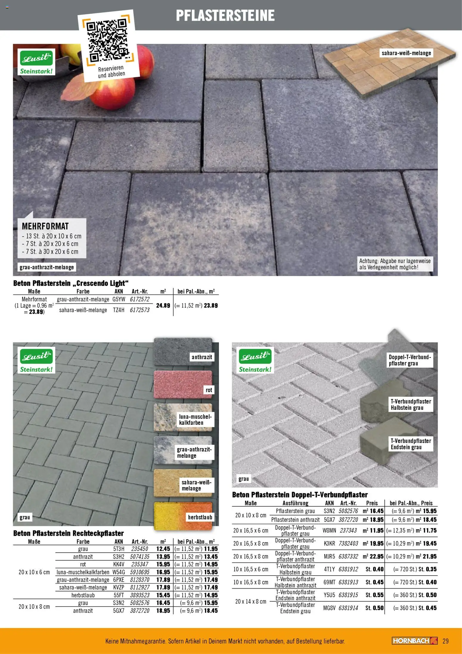 Hornbach Garten- & Terrassengestaltung – gültig ab 12.02.2026 | Seite: 29