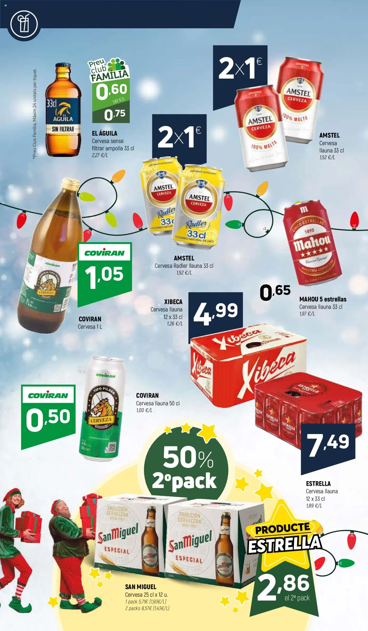 Coviran - Barcelona │ válido desde el 02.12.2025 | Página: 18 | Productos: Cerveza