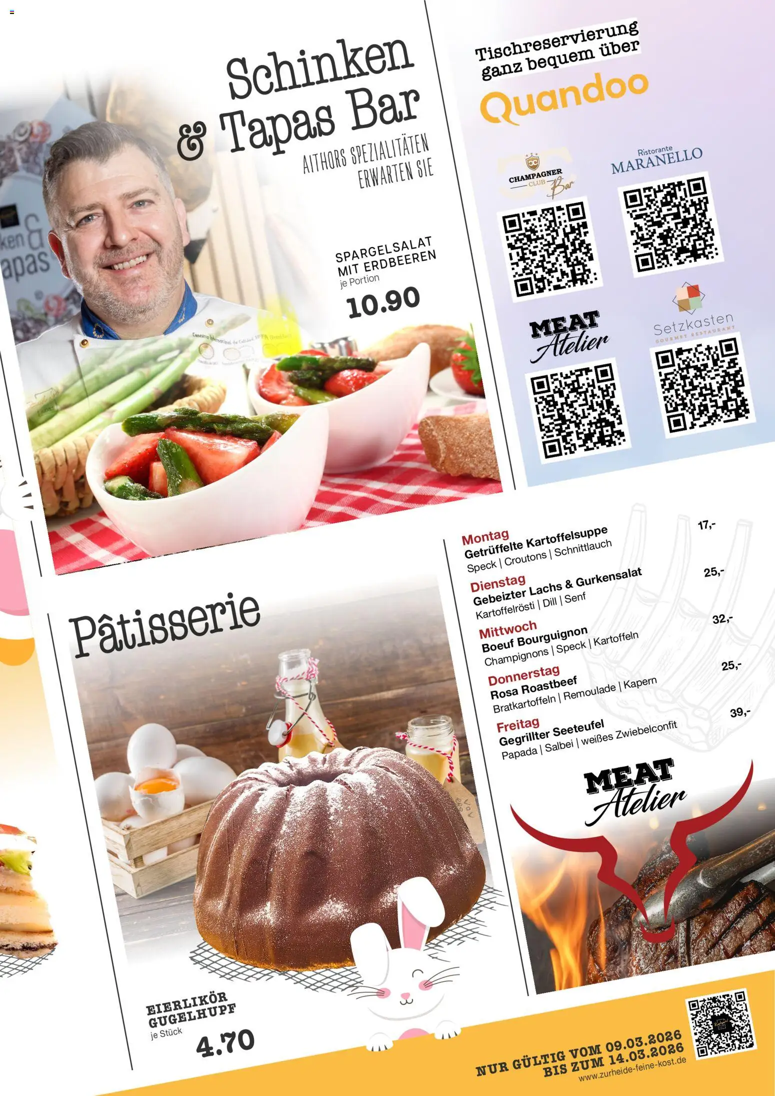 Edeka Zurheide Prospekt – gültig ab 09.03.2026 | Seite: 7 | Produkte: Roastbeef, Champignons, Dill, Schinken