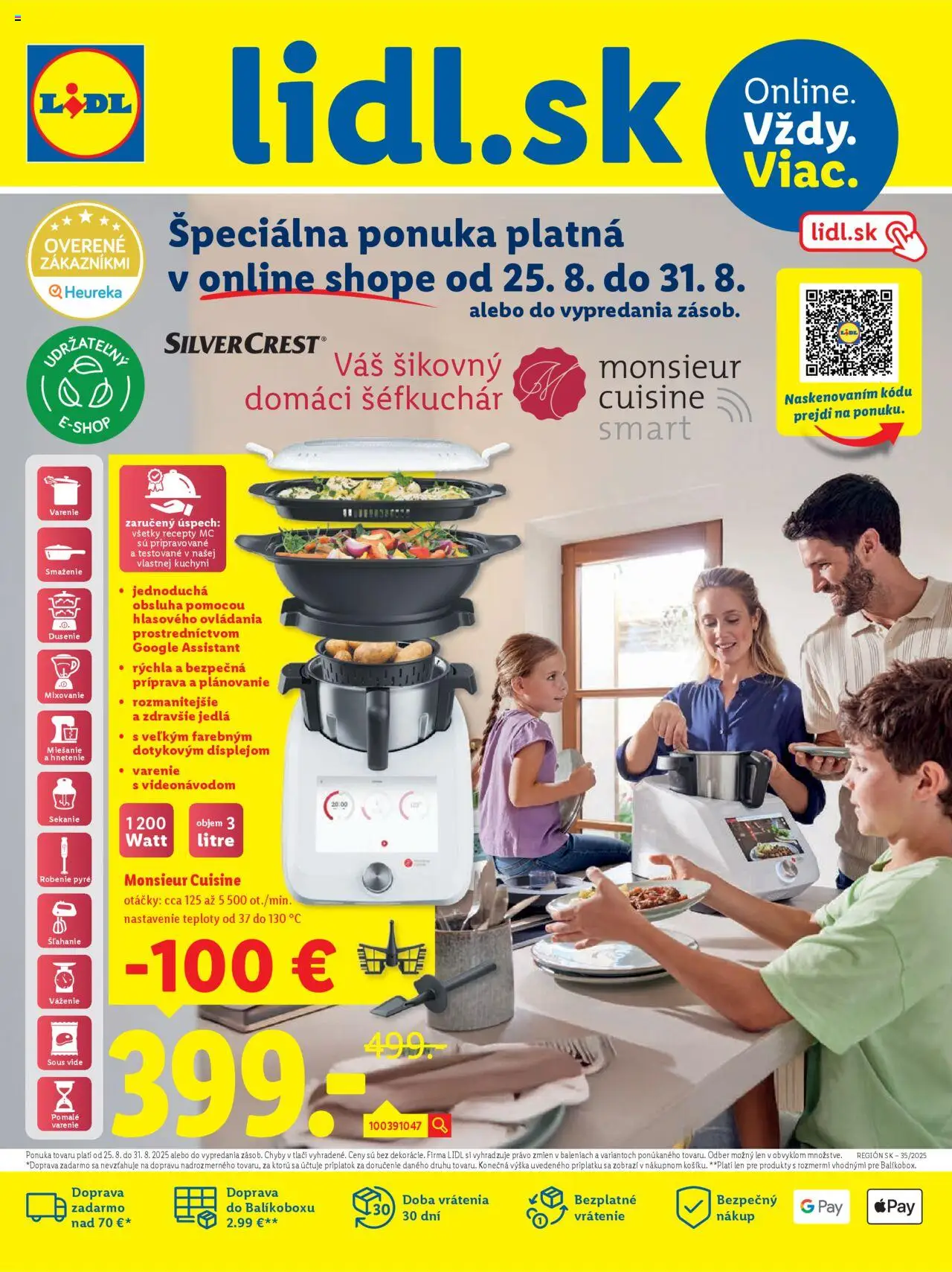 Lidl online magazín │ platný od 25.08.2025 | Strana: 1