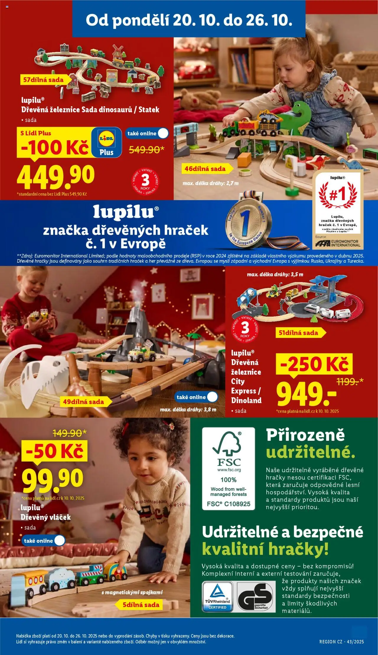 Lidl leták - Spotřební zboží od 20.10.2025 | Strana: 5 | Produkty: Hračky, Mysli