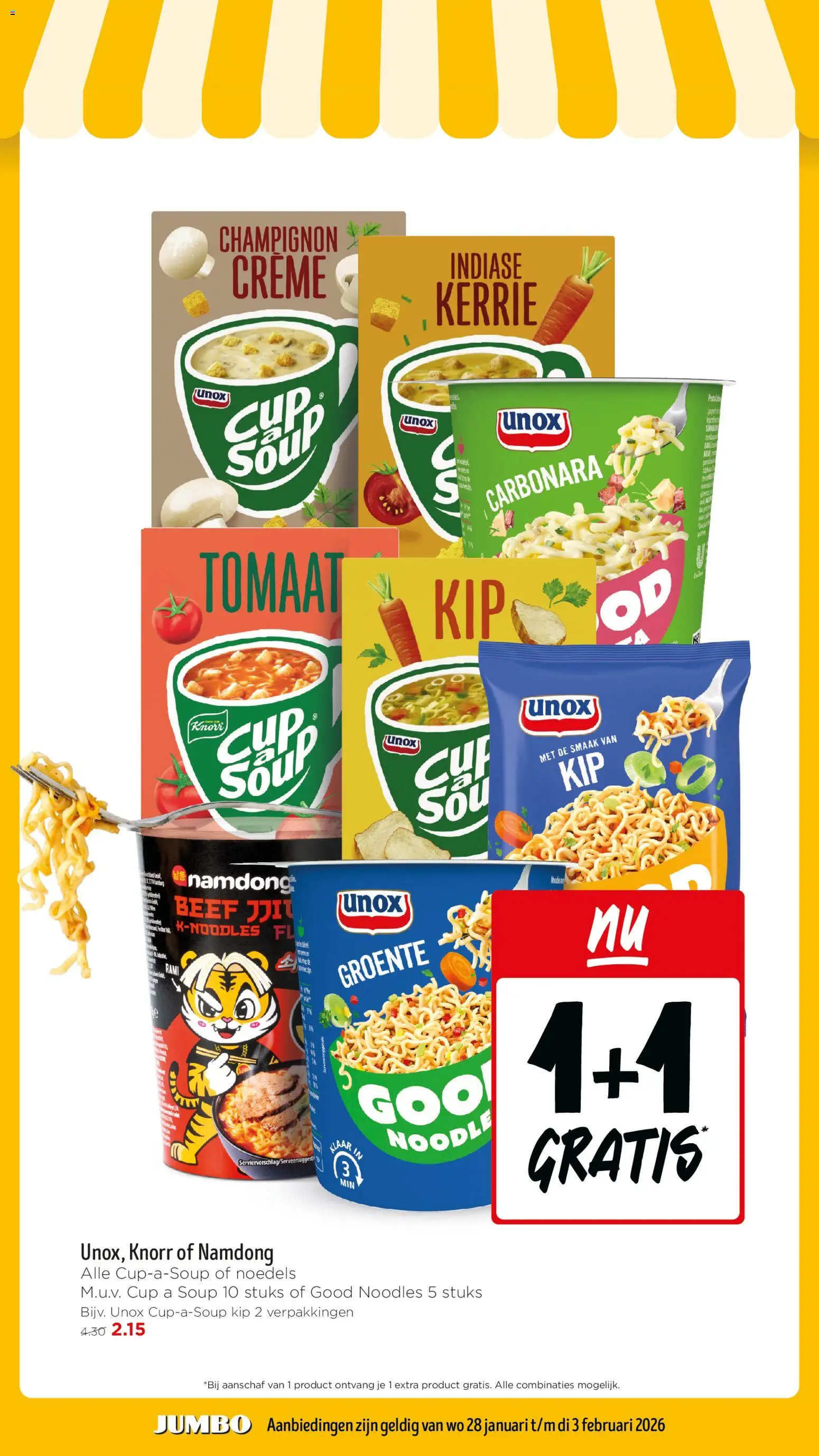 {H1} | Pagina: 15 | Producten: Tomaat, Champignon, Noedels, Crème