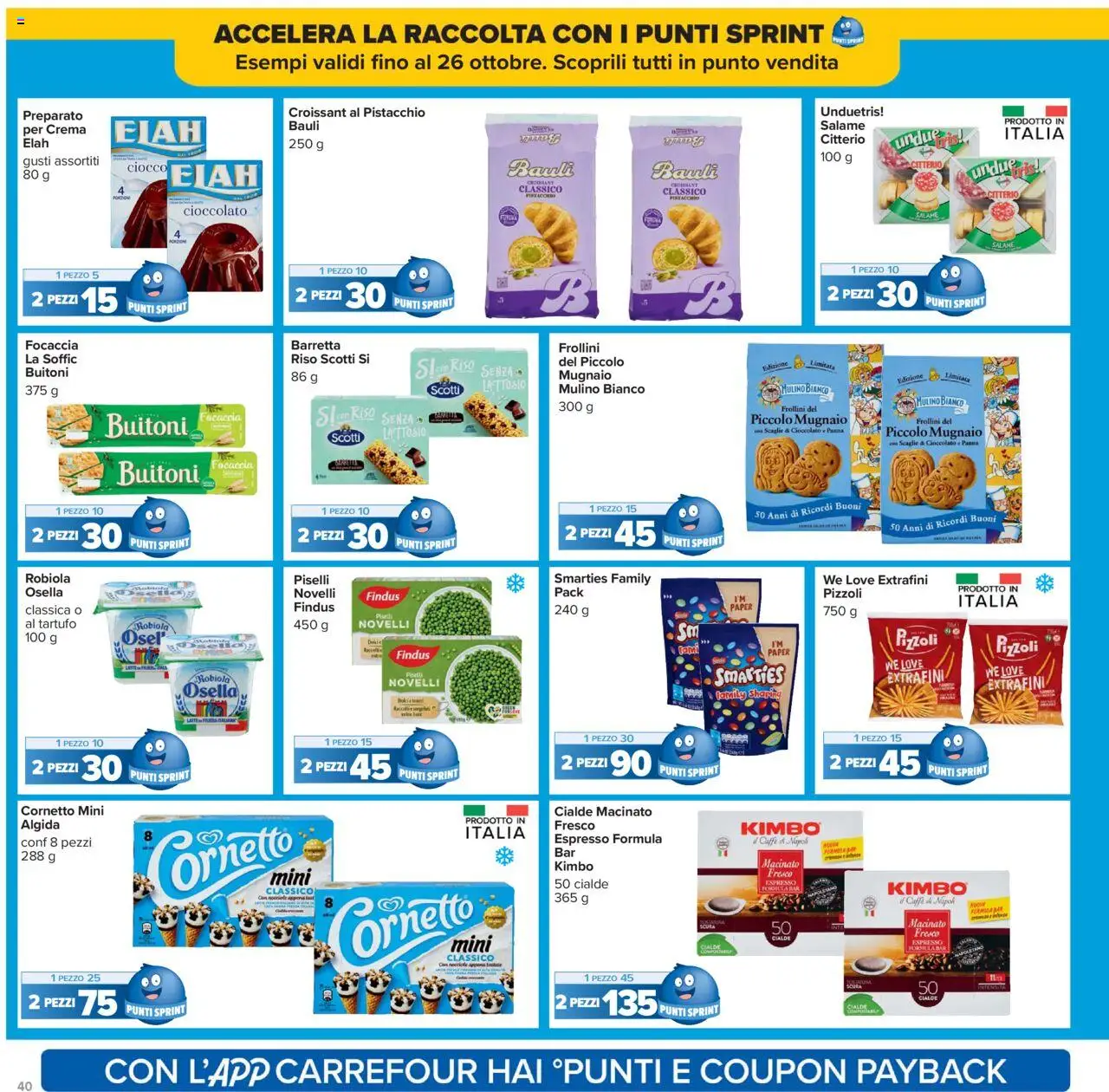 Volantino Carrefour del 10.10.2025 | Pagina: 40 | Prodotti: Tartufo, Crema, Cioccolato, Robiola