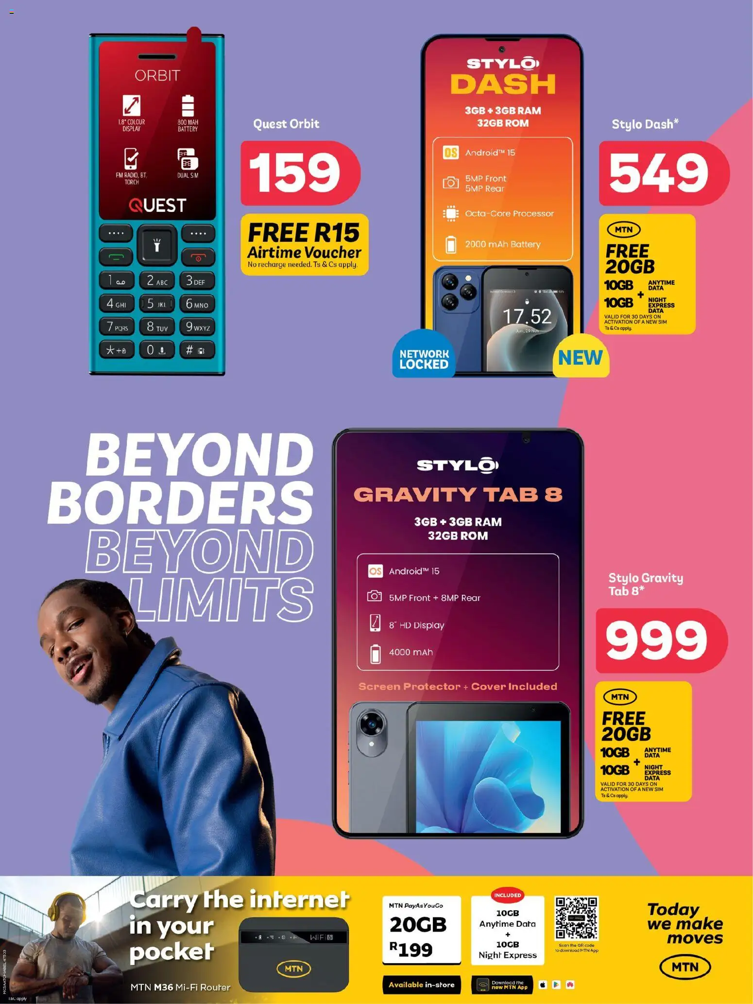 New PEP Stores catalogue – valid from 25.03.2026 | Page: 6 | Products: Data, Sim, Router, Battery