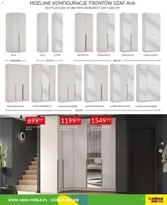 Pogląd oferty "Abra meble gazetka" - ważna od 01.04.2026 | Strona: 25 | Produkty: Szafa, Lustro