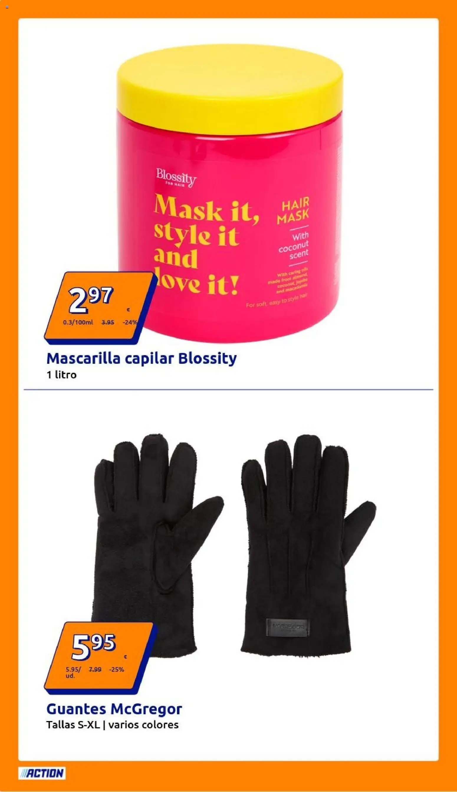 Action - Action ES week 47 2025 │ válido desde el 19.11.2025 | Página: 4 | Productos: Guantes