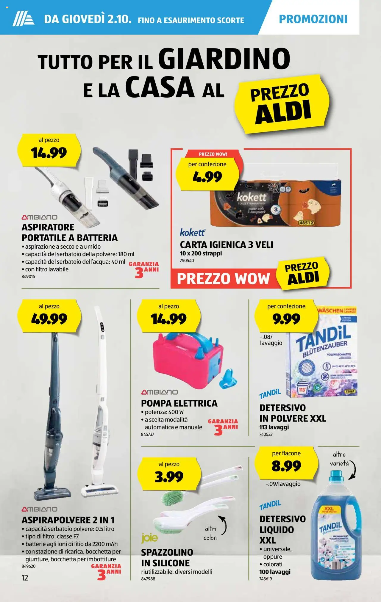 Aldi Aktionen IT – gültig ab 02.10.2025 | Seite: 13 | Produkte: Batterie