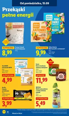 Frank&Oli Ciasteczka KETO, Ciasteczka KETO, 90 g, różne rodzaje, 100 g = 5,54 od 15.09.2025 | Strona: 52