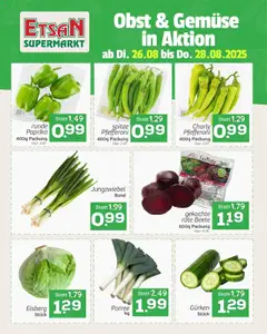 Vorschau von dem Prospekt - ETSAN Fruit & vegetables gültig ab 26.08.2025