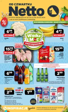 Pogląd oferty "Netto gazetka od czwartku spożywcza" - ważna od 26.03.2026