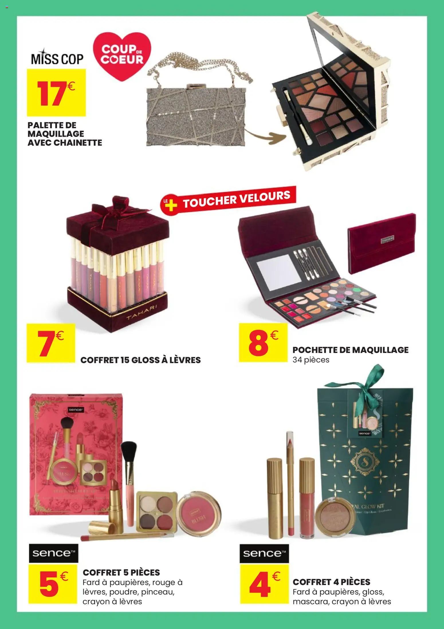 {H1} | Page: 8 | Produits: Gloss, Maquillage, Blush, Crayon