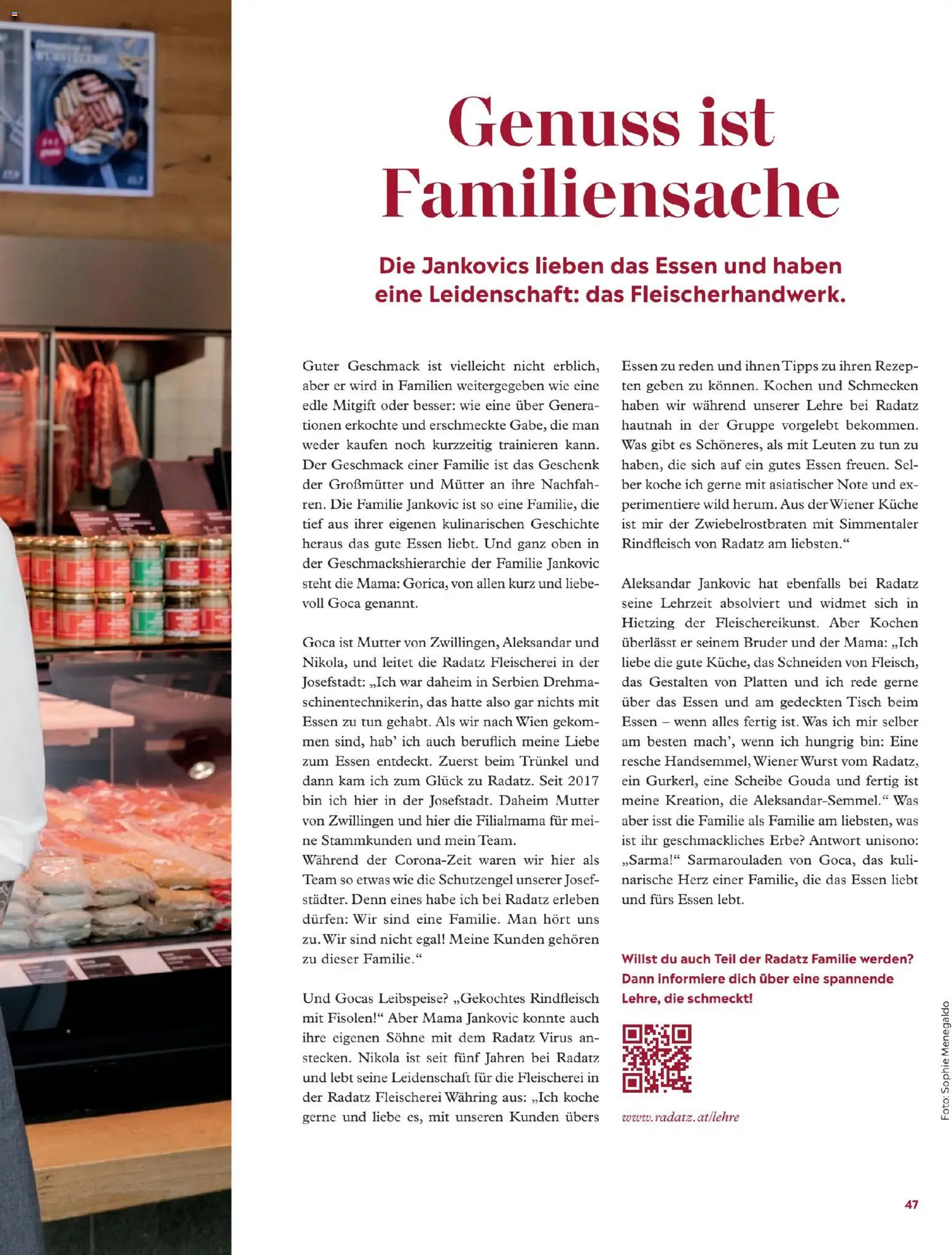 Radatz Schmeckt gültig ab 01.11.2025 | Seite: 47 | Produkte: Wurst, Tisch, Rindfleisch