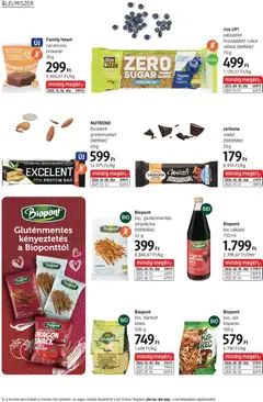 Biopont bio, sós kisperec, Organic salty pretzels, 100 g - amely érvényes a következő dátumtól: 05.02.2026 | Oldal: 10