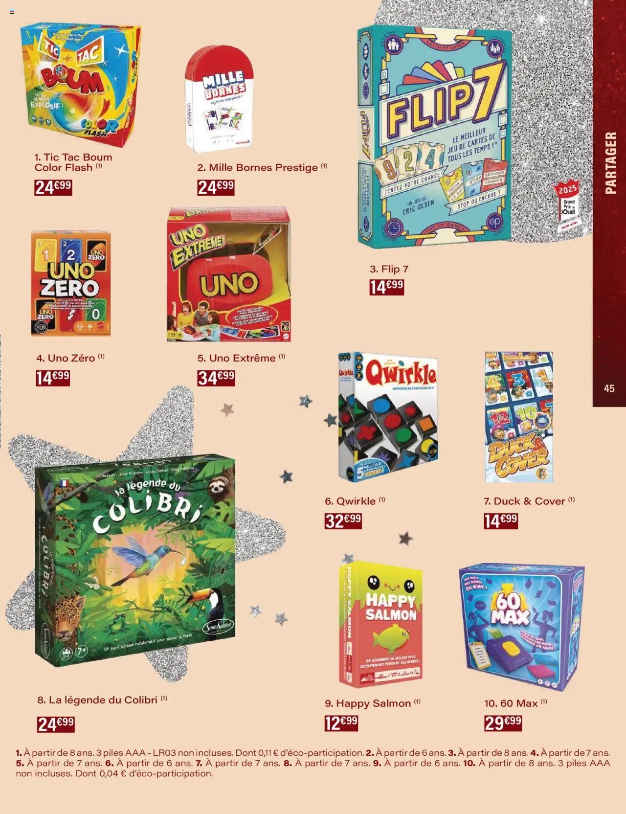 {H1} | Page: 45 | Produits: Thé, Piles