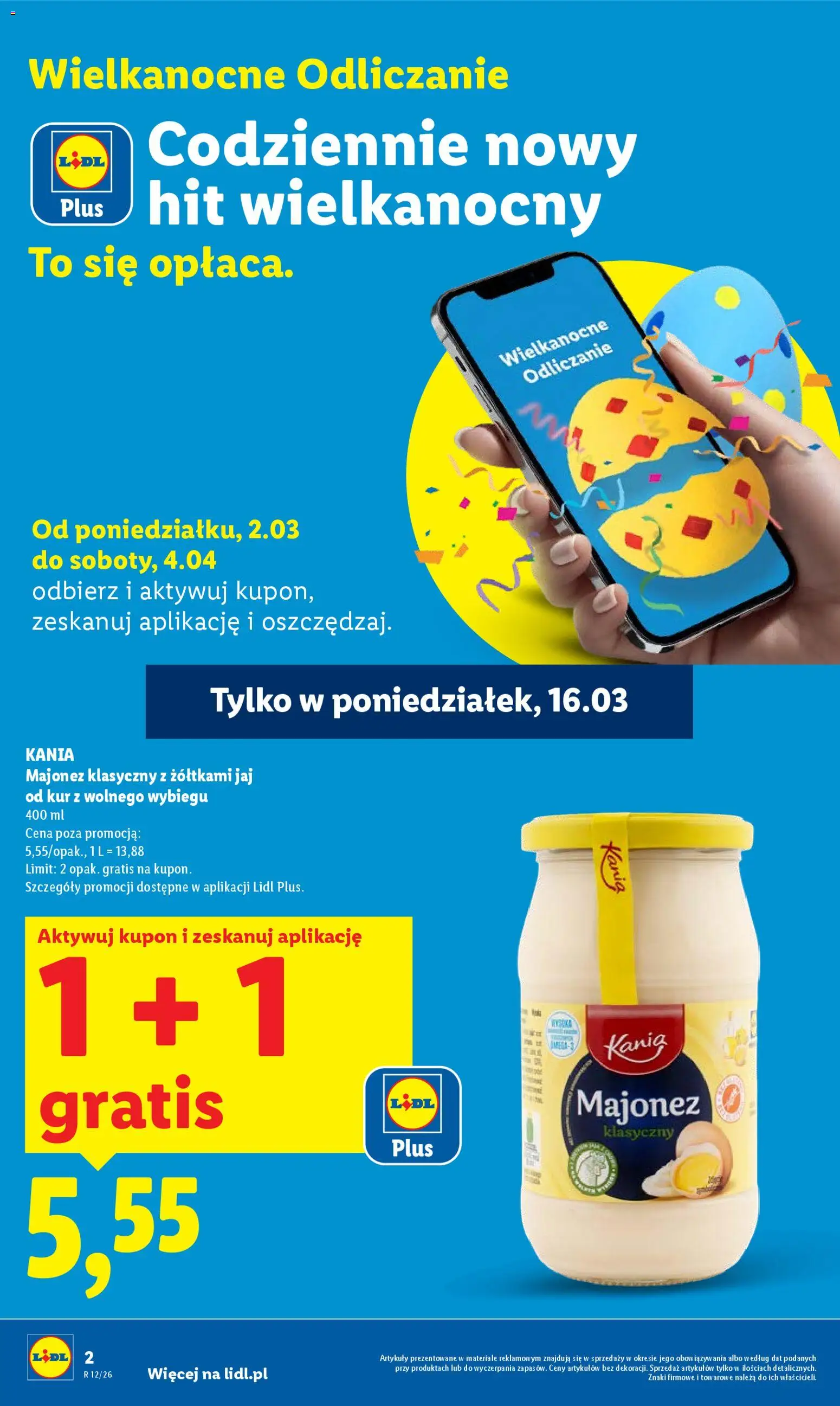 Lidl Polsko leták od 16.03.2026 | Strana: 2