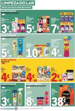 Pré-visualização E.Leclerc folheto válido de 16.04.2026 | Página: 32 | Produtos: Fragrância, Algodão, Inseticida, Maça