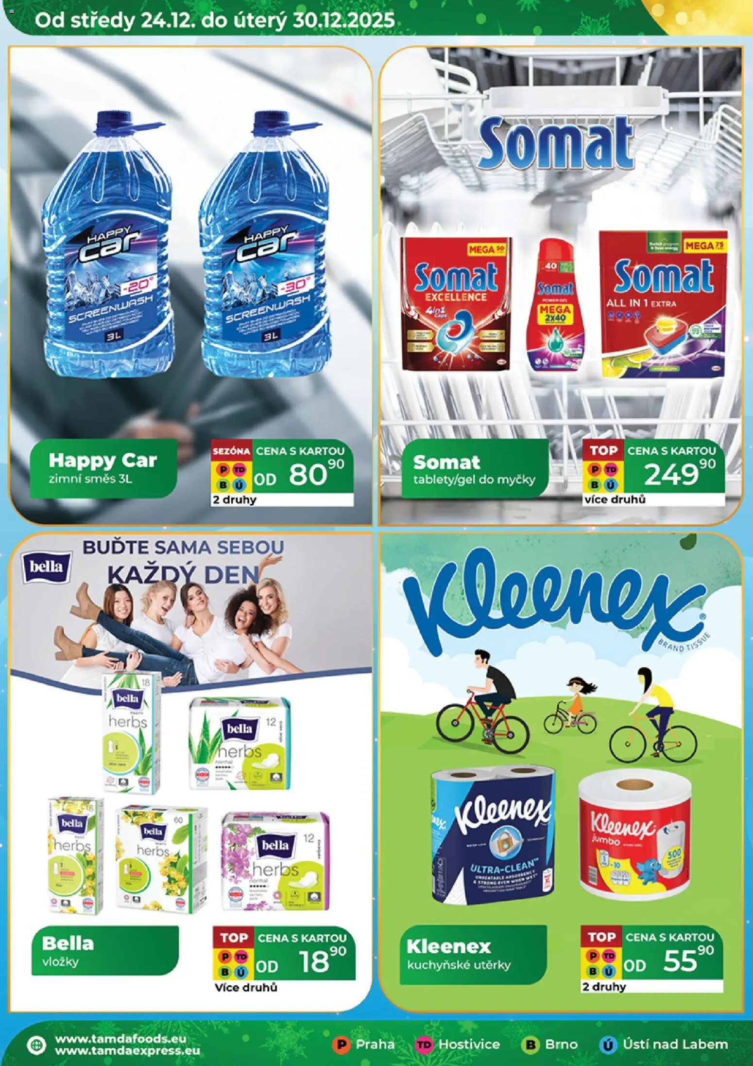 Tamda Foods leták od 24.12.2025 | Strana: 20 | Produkty: Kuchyňské utěrky, Vložky, Utěrky, Somat