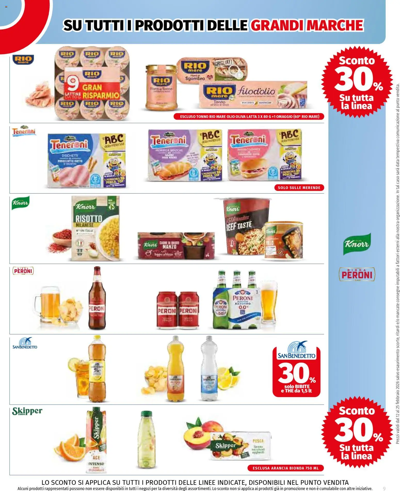 Volantino COOP del 12.02.2026 | Pagina: 9 | Prodotti: Manzo, Olio, Top, Tonno