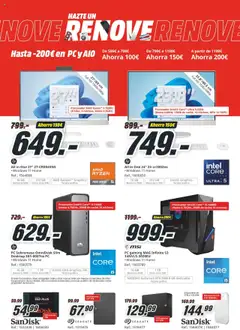 Vista previa Media Markt folleto válido desde el 16.10.2025 | Página: 19 | Productos: PC sobremesa, PC, Disco