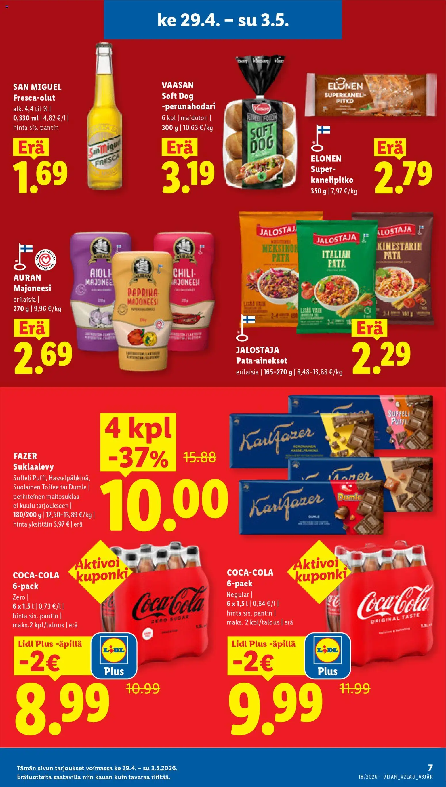 Lidl tarjoukset - Tampere – voimassa 29.04.2026 alkaen | Sivu: 7