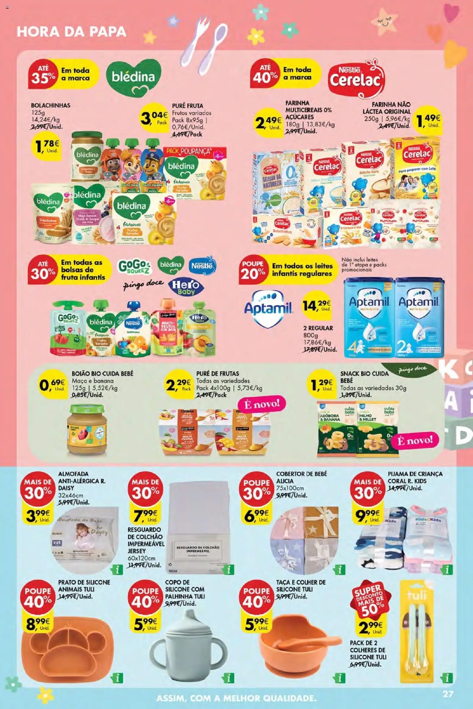 Pingo Doce Poupe Esta Semana Açores │ válido de 15.01.2026 | Página: 27 | Produtos: Nestlé, Maça, Mel, Colheres