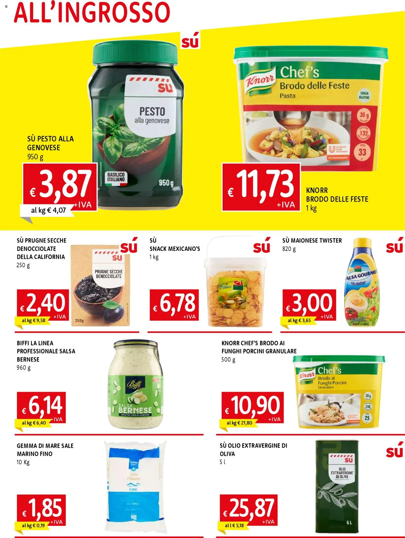 Volantino Galassia del 24.11.2025 | Pagina: 5 | Prodotti: Salsa, Sale, Pesto, Basilico