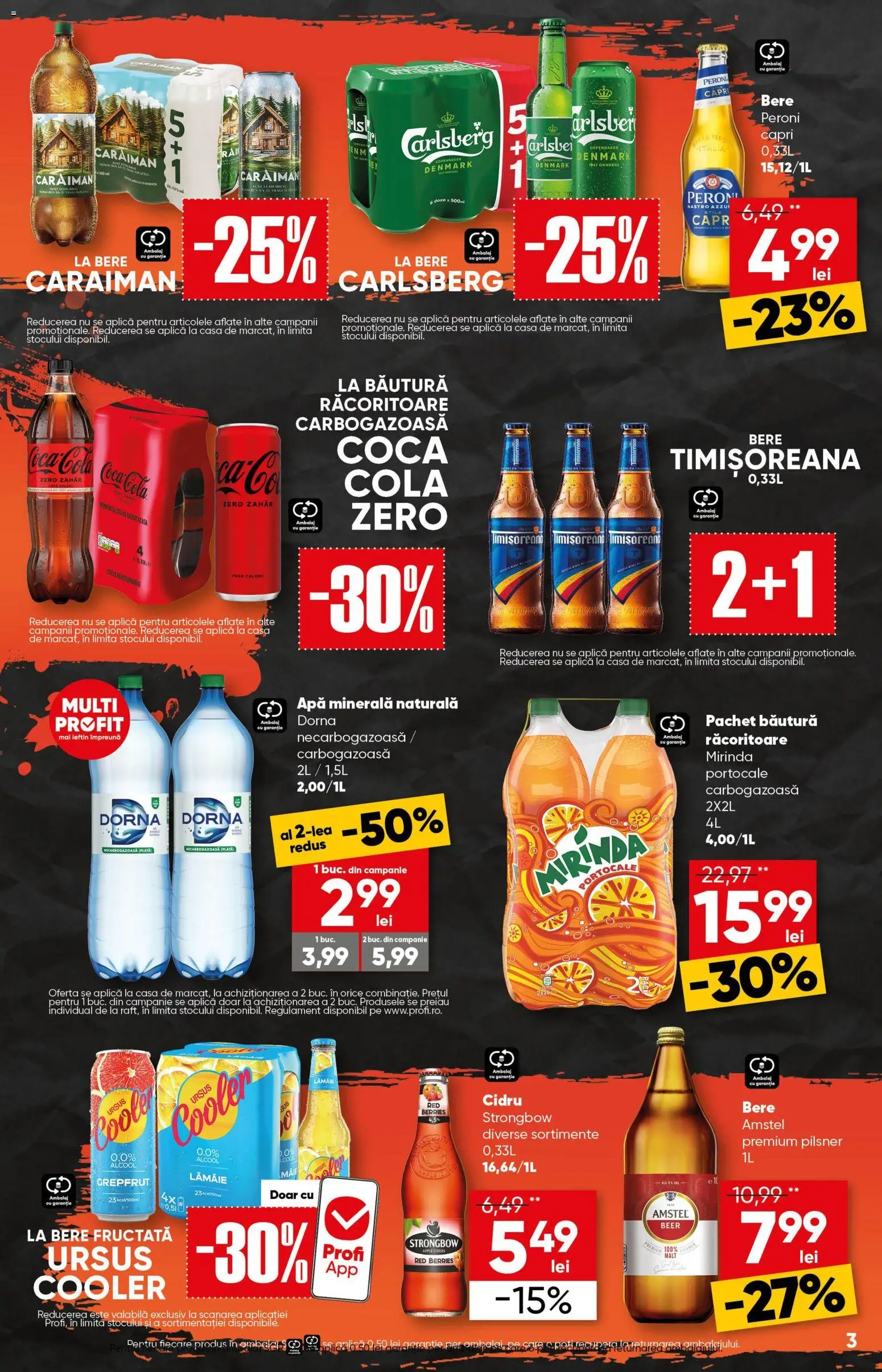 Noul catalog Profi – valabil de la 29.04.2026 | Pagină: 3 | Produse: Yazı tahtası kalemi, Amerikan servis, Apple, Portocale