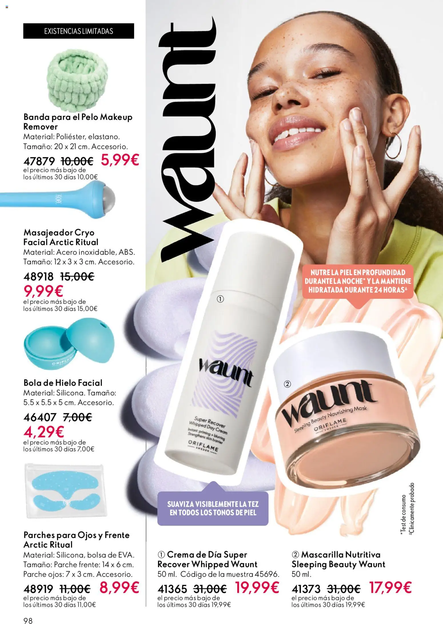 Oriflame - Catálogo Campaña 6 │ válido desde el 22.04.2026 | Página: 98 | Productos: Ηλεκτρονικα ειδη, Crema, Bolsa, Crema de día