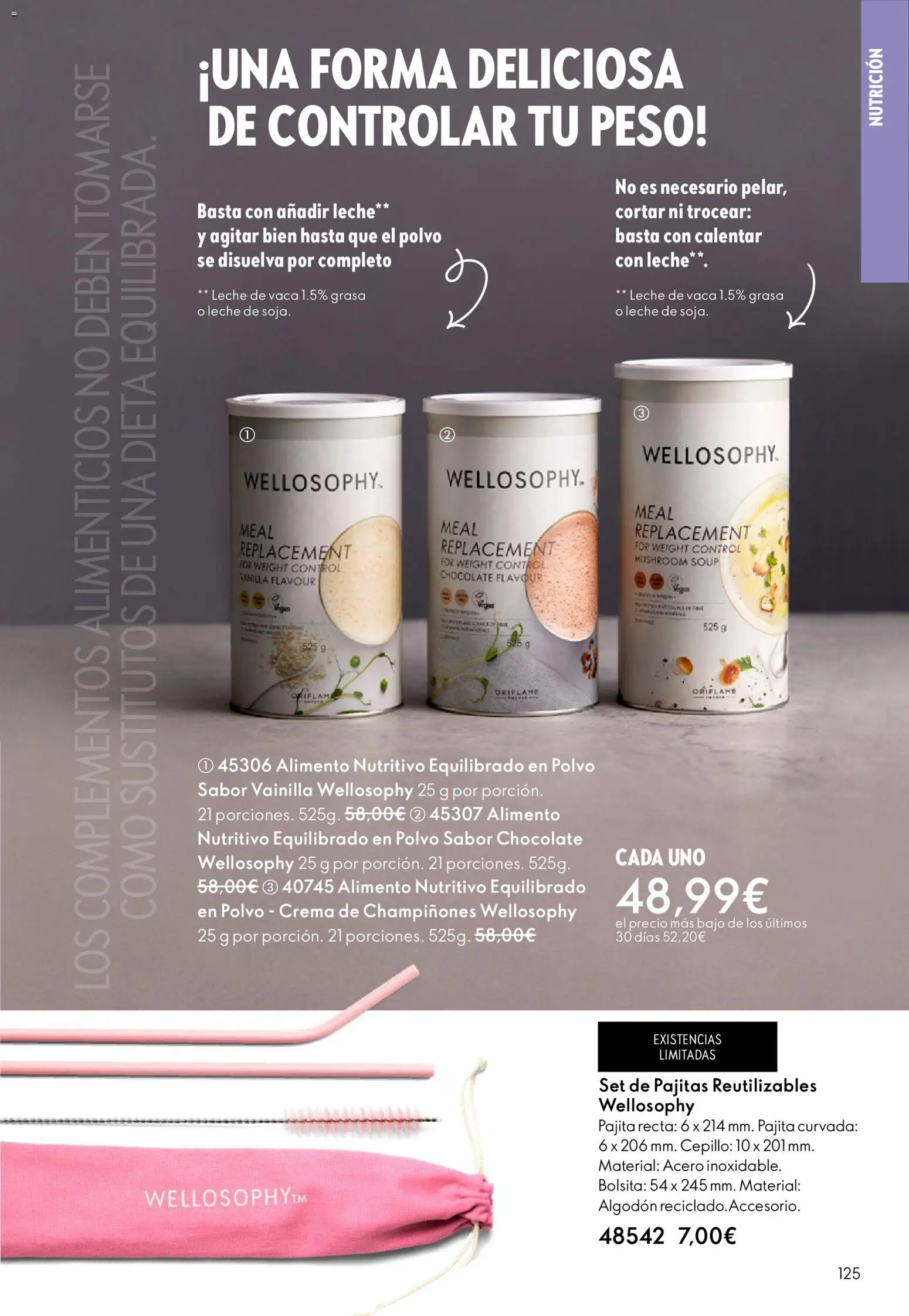 Oriflame - Catálogo Campaña 2 │ válido desde el 28.01.2026 | Página: 125 | Productos: Cepillo, Leche, Crema, Peso