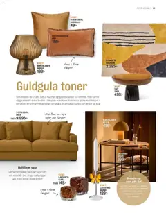 Mio - erbjudanden - Förhandsvisning av reklamblad från butik Mio aktuell från 01.09.2025 | Sida: 29 | Produkter: Bordslampa, Prydnadskudde, Soffa