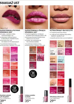 Pogląd oferty "Avon Katalog 10 2025" - ważna od 01.10.2025 | Strona: 60 | Produkty: Makijaż, Szminka, Błyszczyk