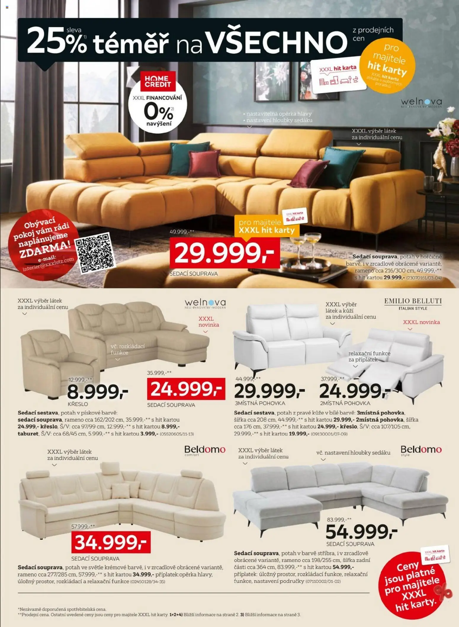 XXXLutz Black Friday od 10.11.2025 | Strana: 6 | Produkty: Sedací souprava, Pohovka, Křeslo, Karty